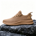 Summer breathable mesh athletic shoes for men and women, lightweight soft-soled slip-on casual shoes